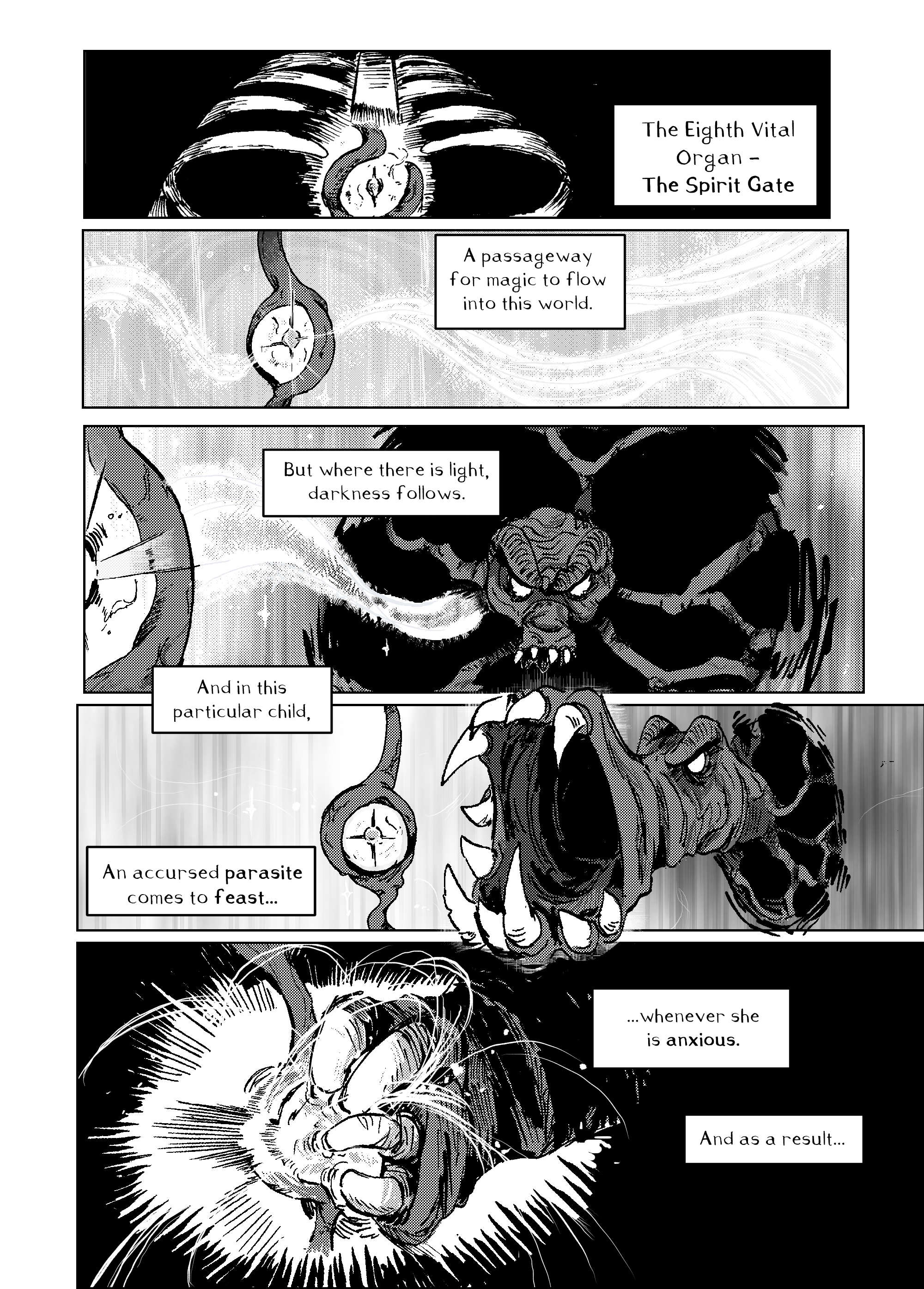 Zettie begins to hyperventilate.